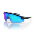 SafeStyle Phantoms Matte Black Frame/Reflectors Blue Lens