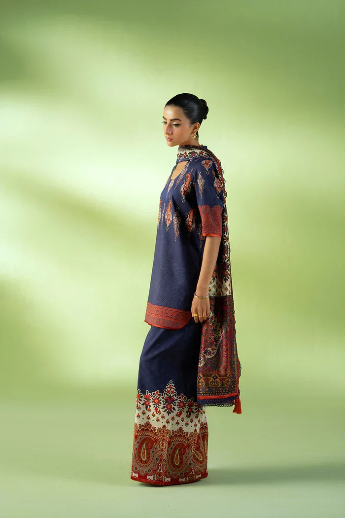 Saira Rizwan - Cloud Nine Three Piece Printed Cambric