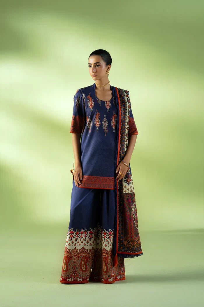 Saira Rizwan - Cloud Nine Three Piece Printed Cambric