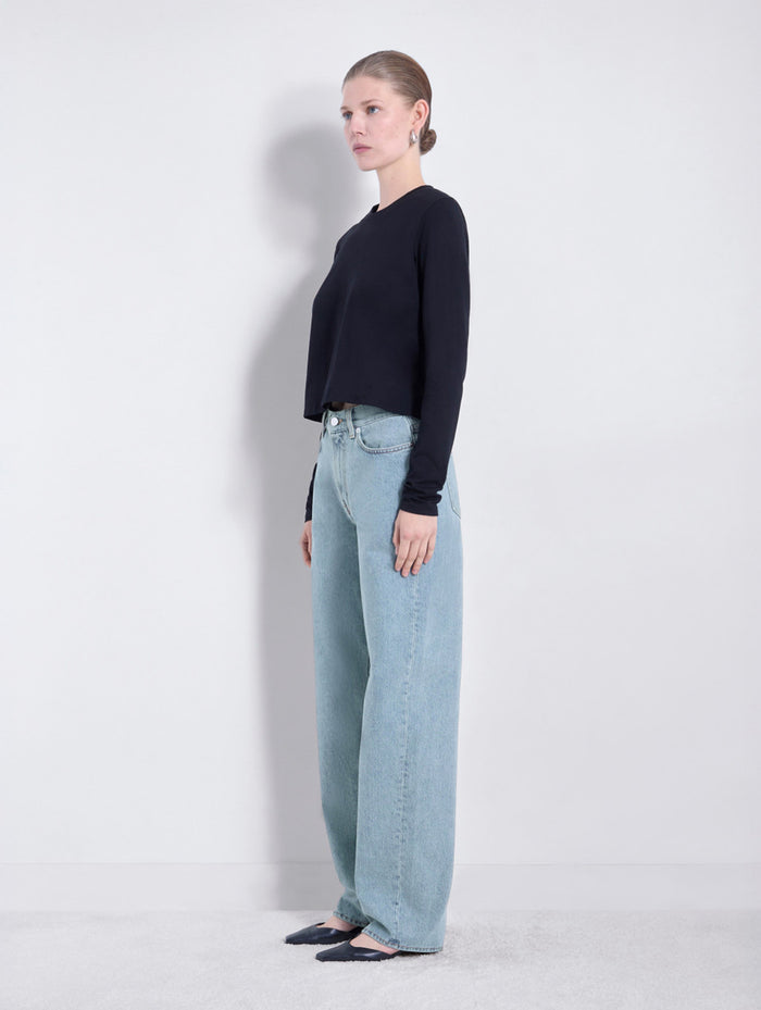 Samur Denim Jeans in Washed Light Blue