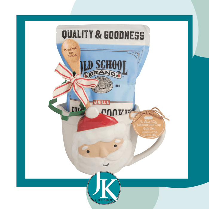 Santa Measuring Cup & Cookie Mix Set