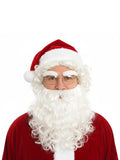 Santa Wig with Beard & Eyebrows - thefancydress.co.uk