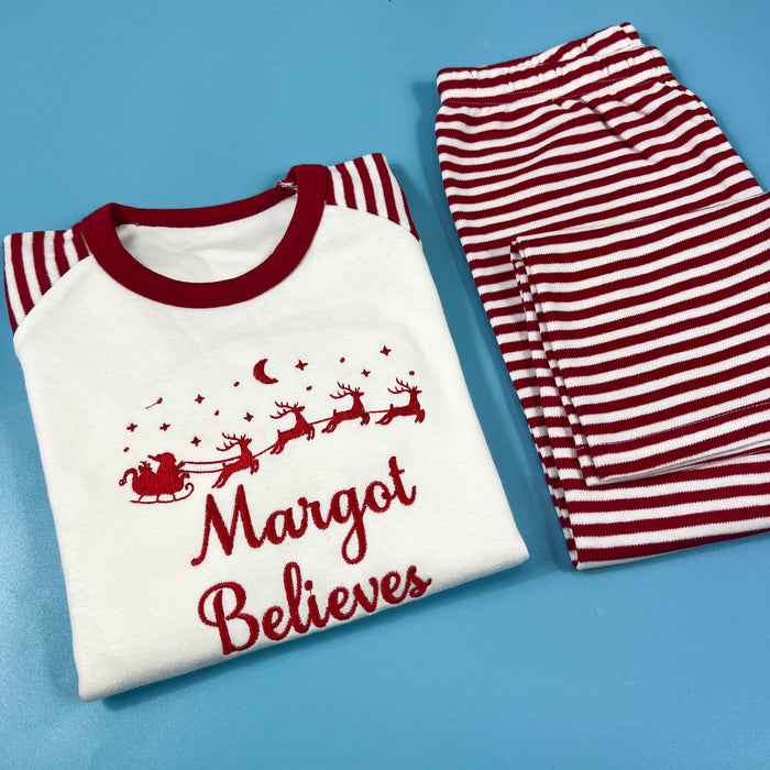 Santa’s Sleigh Design Pyjamas