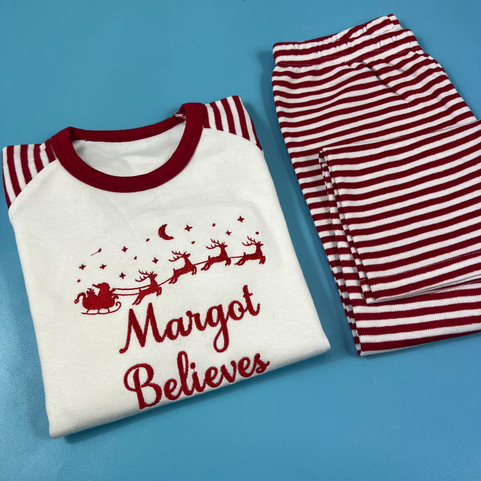 Santa’s Sleigh Design Pyjamas