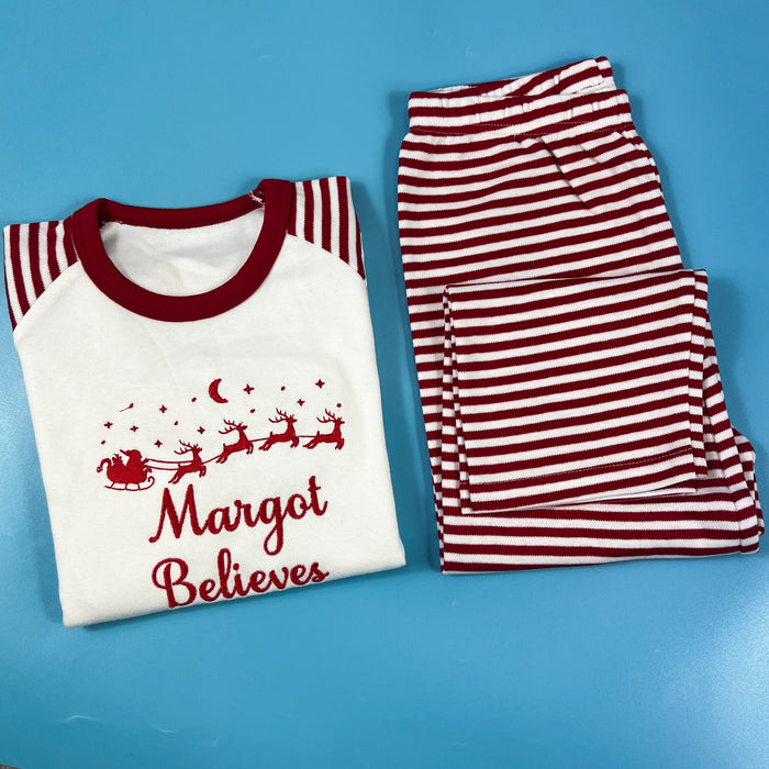 Santa’s Sleigh Design Pyjamas