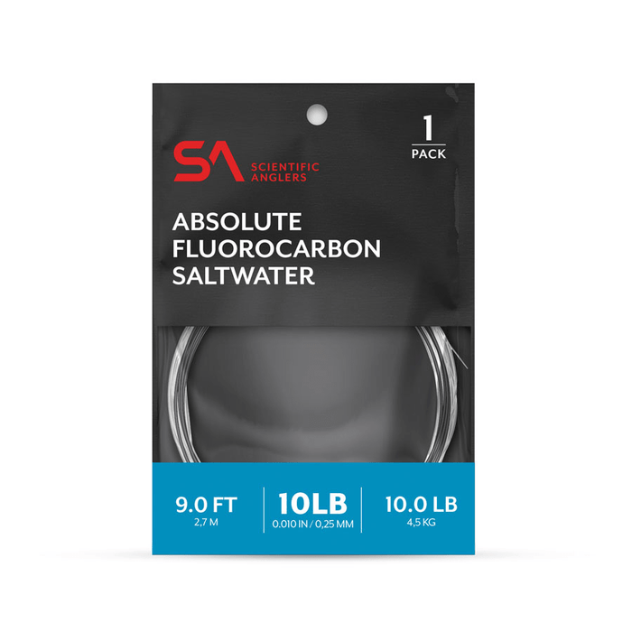 Scientific Anglers Absolute Fluorocarbon Saltwater Scientific Anglers Leaders Rivers and Glen Trading Co