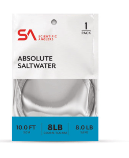 Scientific Anglers Absolute Saltwater Leader Scientific Anglers 10FT 8LB Leaders Rivers and Glen Trading Co