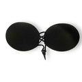 women's black round bra cup size B Self-Adhesive Lift Bras Nude or Black