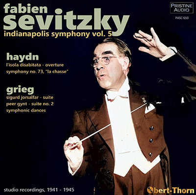 SEVITZKY and the Indianapolis Symphony, Volume 5 - Haydn & Grieg (1941-45) - PASC650 - CD