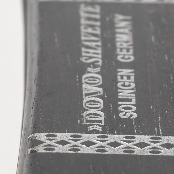 Shavette Ebony Wood 201061