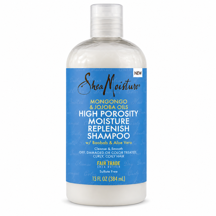 SheaMoisture Mongongo and Jojoba Oils High Porosity Moisture Replenish Shampoo 13oz