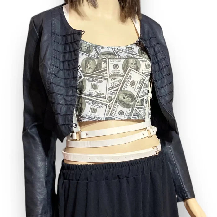 "Show Me the Money" Crop Top