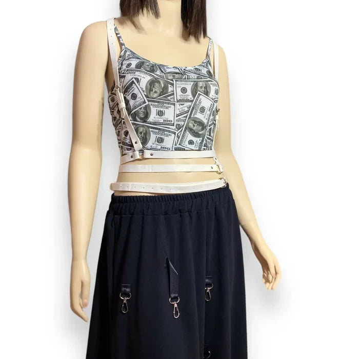 "Show Me the Money" Crop Top