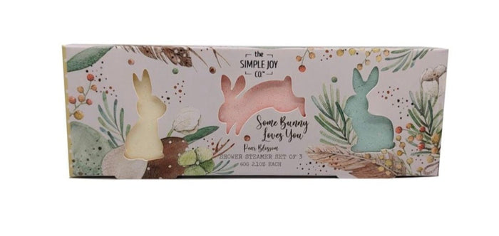 Simple Joy Bunny Shower Steamers 3 Pack