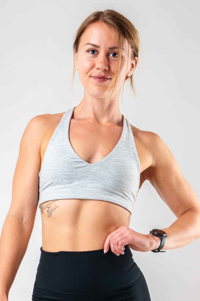 Skylar Bra - Heather Grey