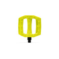 Eclat, Slash, Platform Pedals, Body: Nylon, Spindle: Cr-Mo, 9/16'', Yellow, Pair