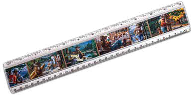 Smokey NOSTALGIC Print Plastic Ruler