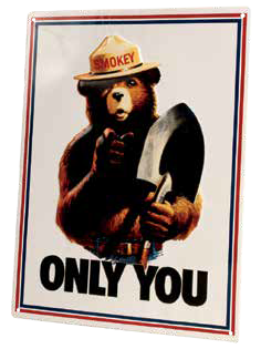 Smokey ONLY YOU Tin Magnet-QTY=12
