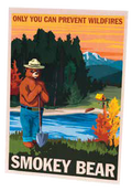 Smokey RETRO RANGER Magnet-QTY=10