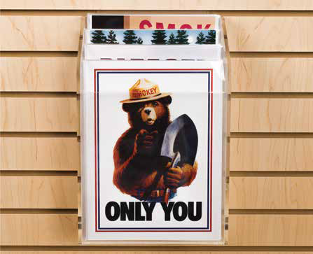 Smokey Retro Ranger Postcard-QTY=50
