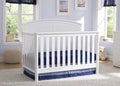 Delta Children White (100) Somerset 4-in-1 Crib, Hangtag