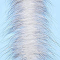 SOMMERLATTE'S BLEND FOXY BRUSH 3" Enrico Puglisi GREY / WHITE Fly Tying Rivers and Glen Trading Co