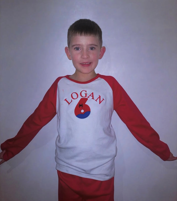 Spiderman Inspired Number Birthday Pyjamas