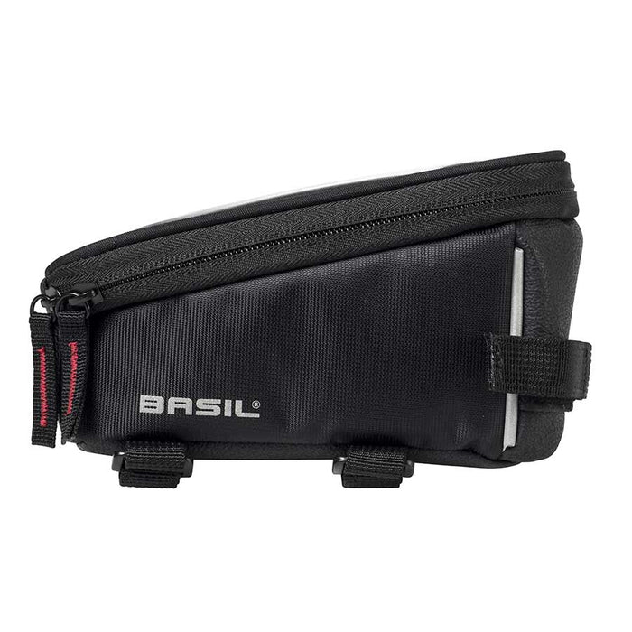 Basil, Sport, Top Tube Bag, 1L, Black
