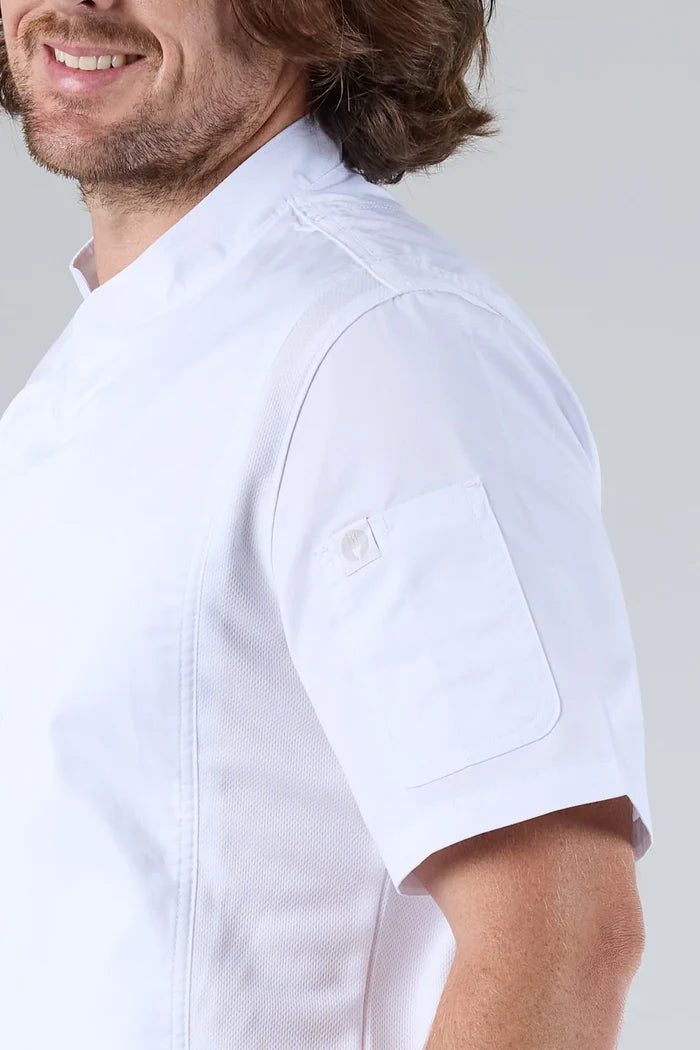 Springfield Mens Zipper Chef Jacket