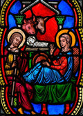 DoorFoto Door Cover Stained Glass