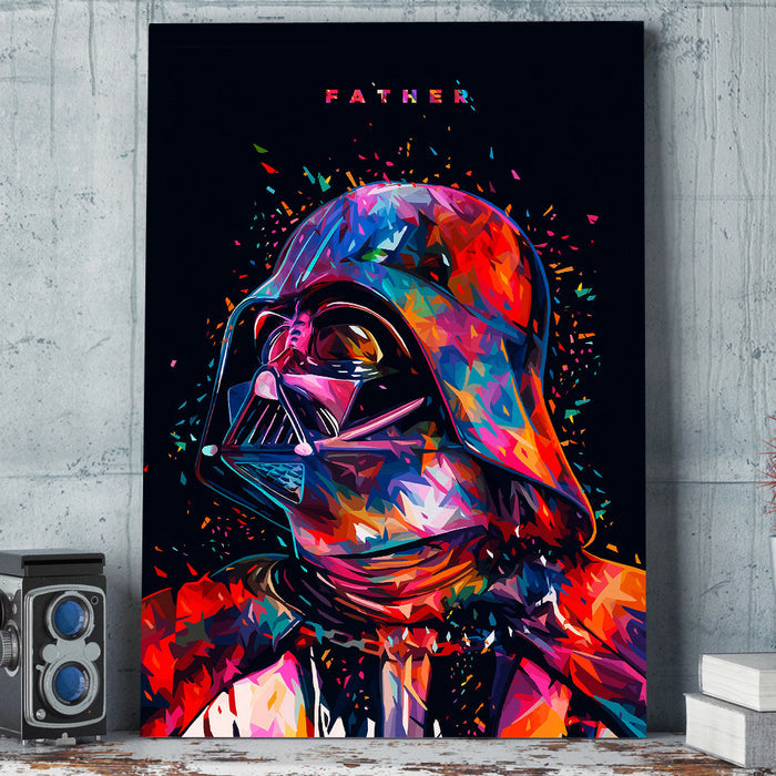 Star Wars Black Knight Wall Art Decor Canvas Printing - BlueArtDecor