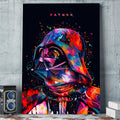 Star Wars Black Knight Wall Art Decor Canvas Printing - BlueArtDecor