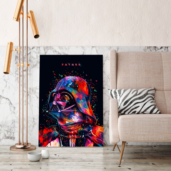 Star Wars Black Knight Wall Art Decor Canvas Printing - BlueArtDecor