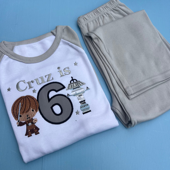 Star Wars Inspired Birthday Pyjamas
