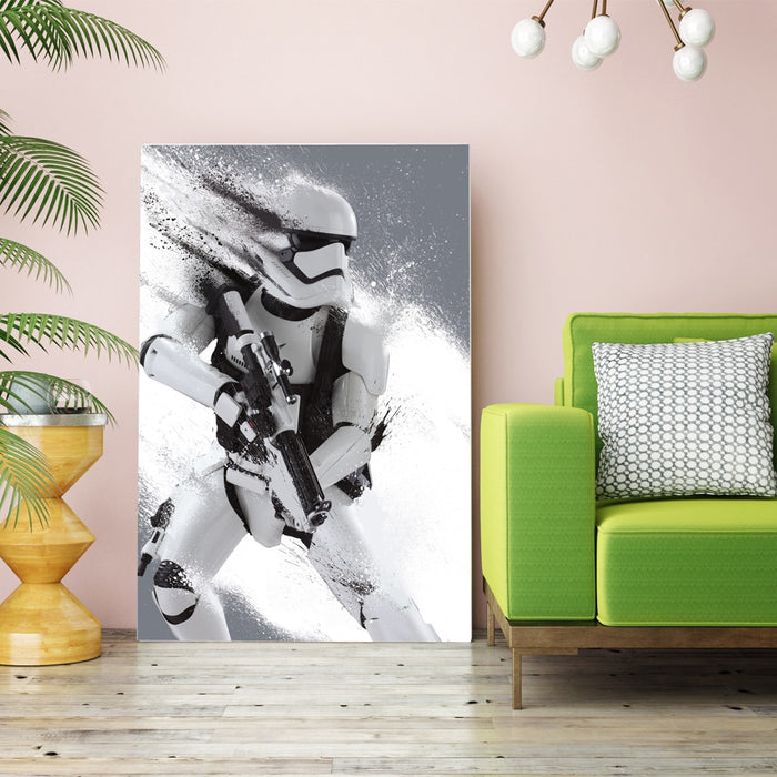 Star Wars Storm Trooper Wall Art Canvas Printing - BlueArtDecor