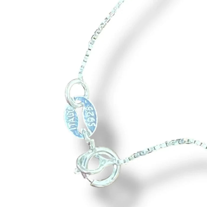 Sterling Silver Conch Pearl Charm Necklace - Dainty Conch Pendant Necklace / One size / Female - Women’s Necklaces