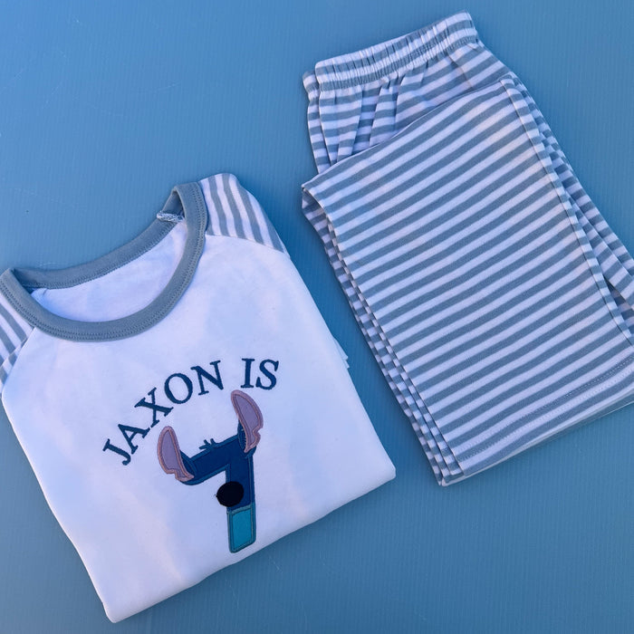 Stitch Inspired Birthday Pyjamas