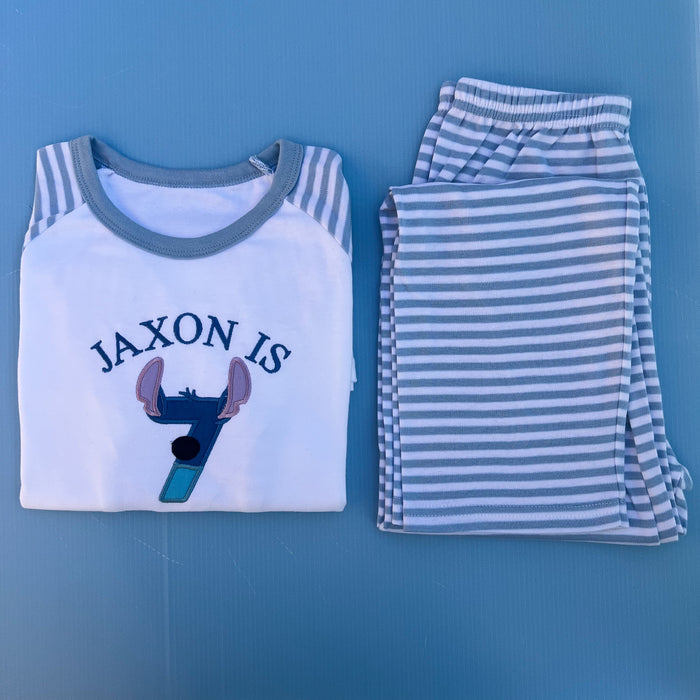 Stitch Inspired Birthday Pyjamas