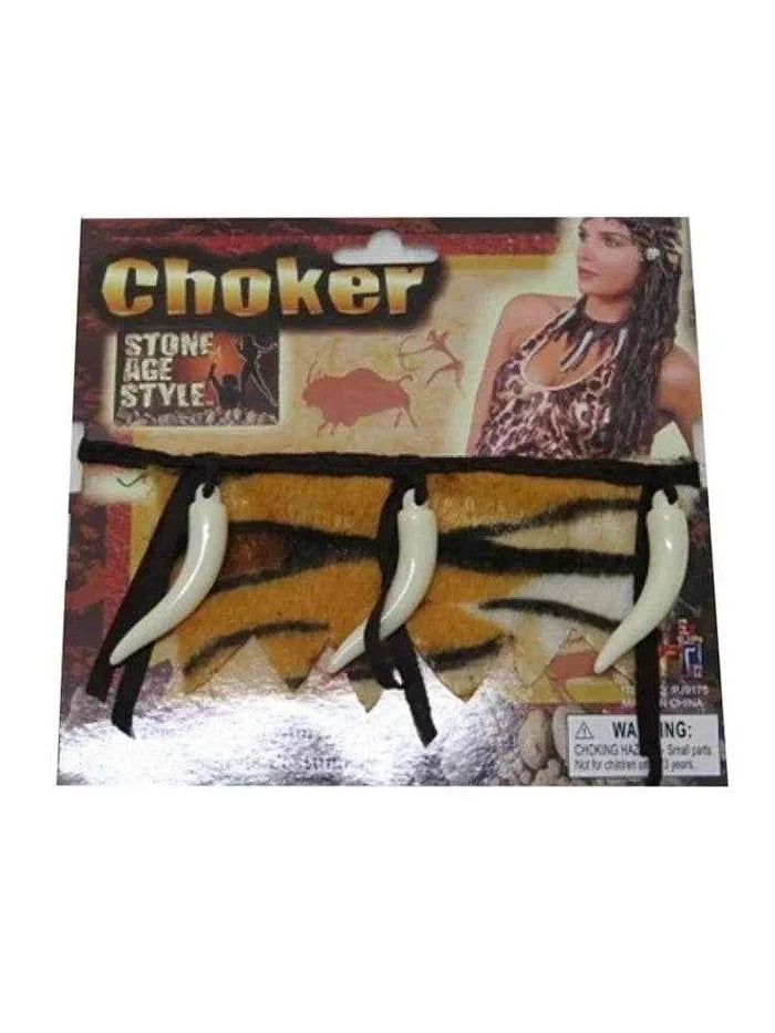 Stone Age Cavewoman Choker