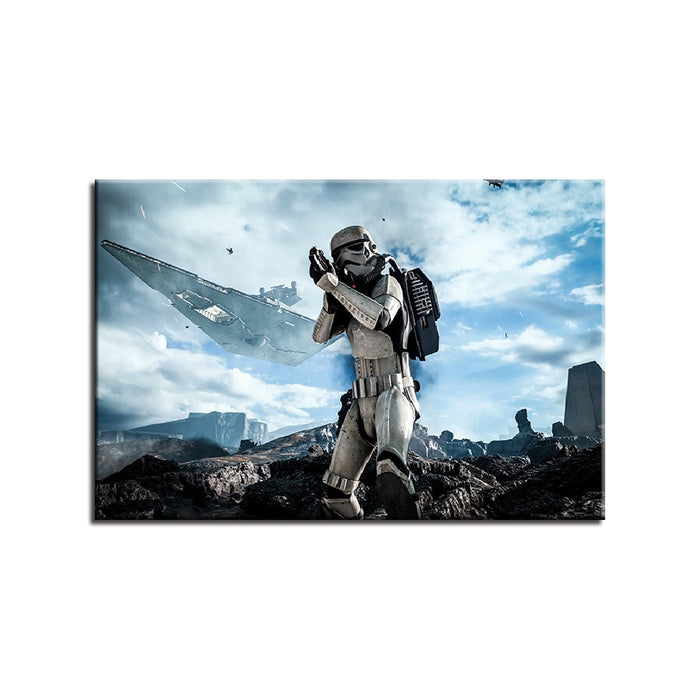 Stormtroopers Star Wars Wall Art Canvas Print - BlueArtDecor
