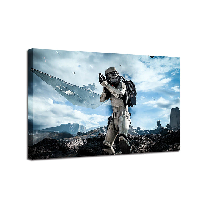 Stormtroopers Star Wars Wall Art Canvas Print - BlueArtDecor