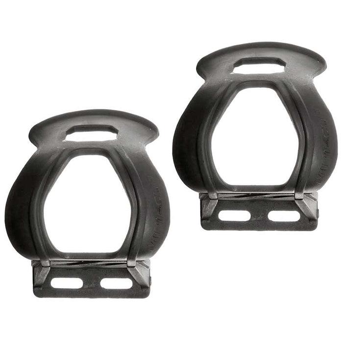 EVO, Strapless Double toe-clips, Black