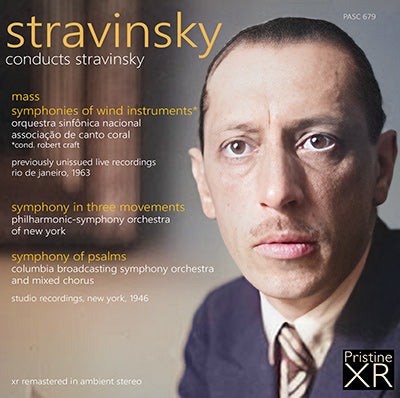 STRAVINSKY conducts Stravinsky (Rio, 1963 & New York, 1946) - PASC679 - CD