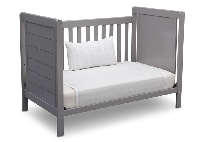 Delta Children Grey (026) Sunnyvale 4-in-1 Convertible Crib, a6a