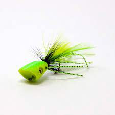 Surface Seducer Double Barrel Bass Bug Flymen Fishing Company Flies Rivers and Glen Trading Co