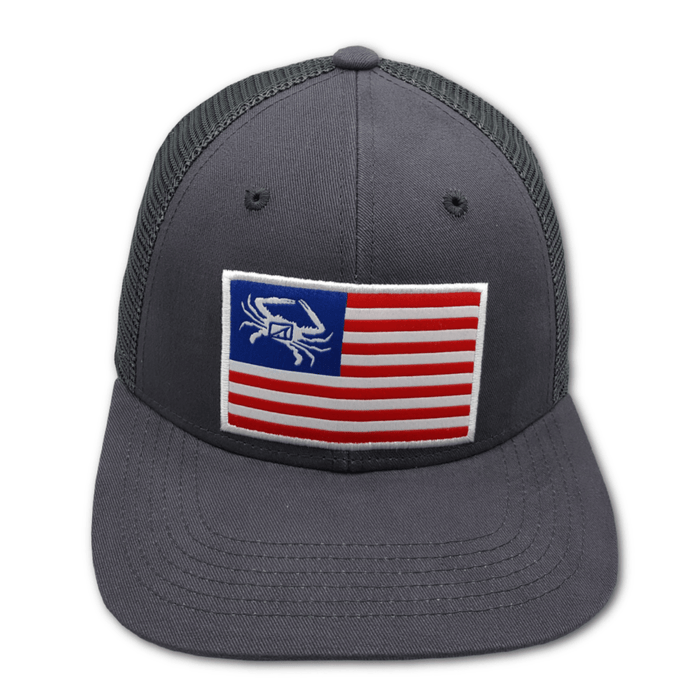 SWC Drifter- 6 Panel Trucker Skinny Water Culture Headwear Rivers and Glen Trading Co