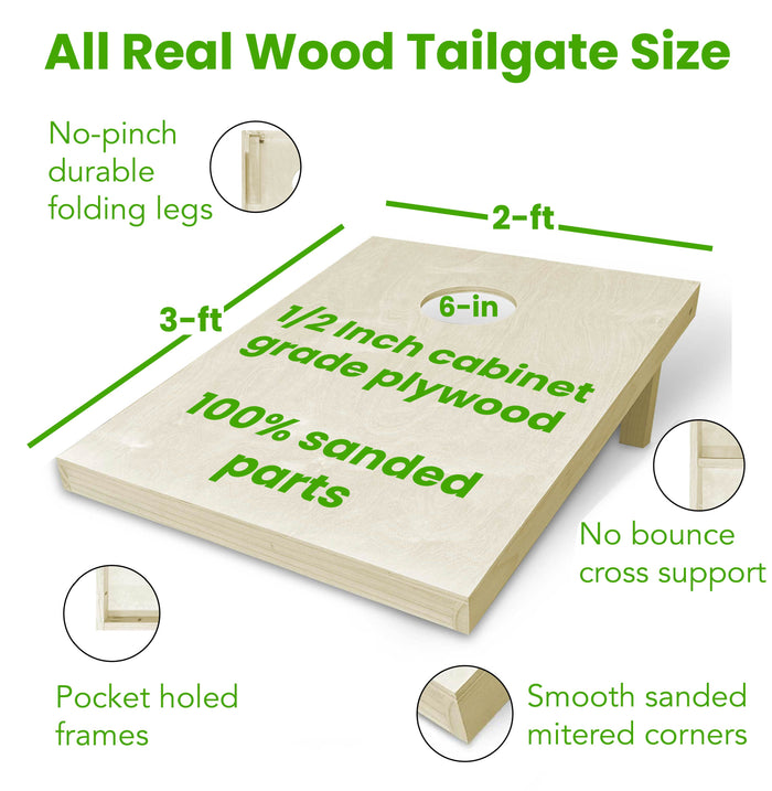 Switzerland Flag Tailgate Cornhole Set