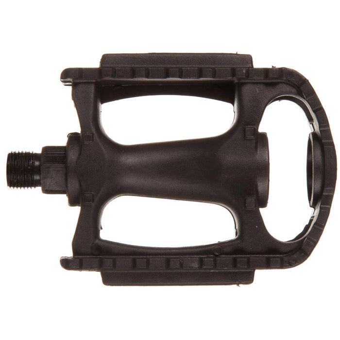 EVO, Swivel Resin, Pedals, Body: Resin, Spindle: Steel, 9/16'', Black, Pair