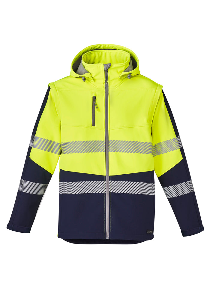 Syzmik Unisex 2 In 1 Stretch Soft Shell Taped Jacket