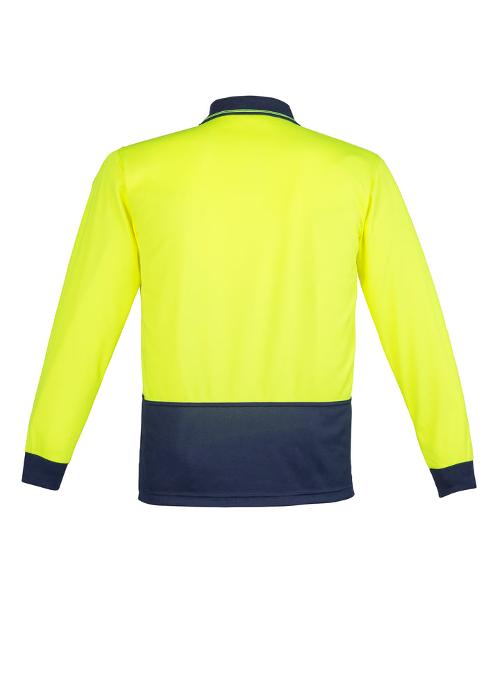 Syzmik Unisex Hi Vis Basic Spliced L/S Polo